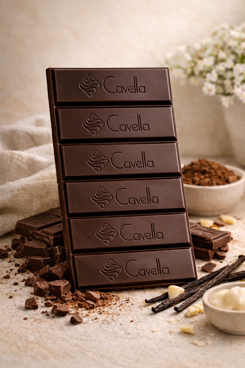 Cavella Dark Chocolate Block – Professional Quality for True Chocolate Lovers